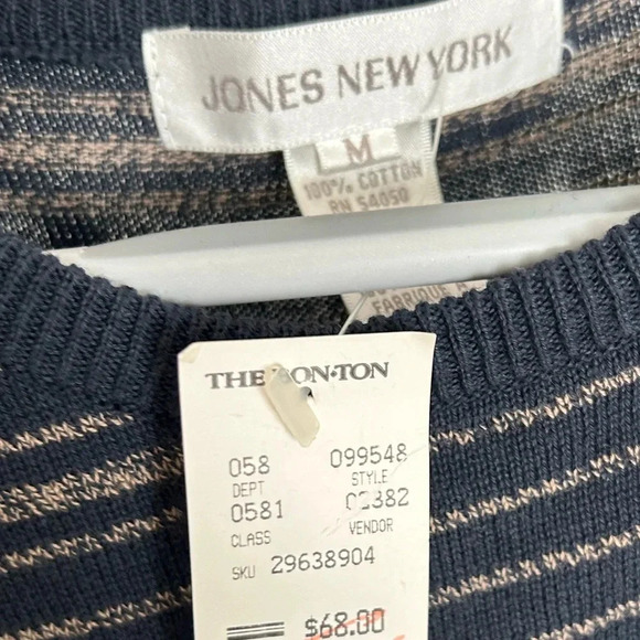 NWT- Jones New York Short Sleeve Sweater M - Picture 4 of 4